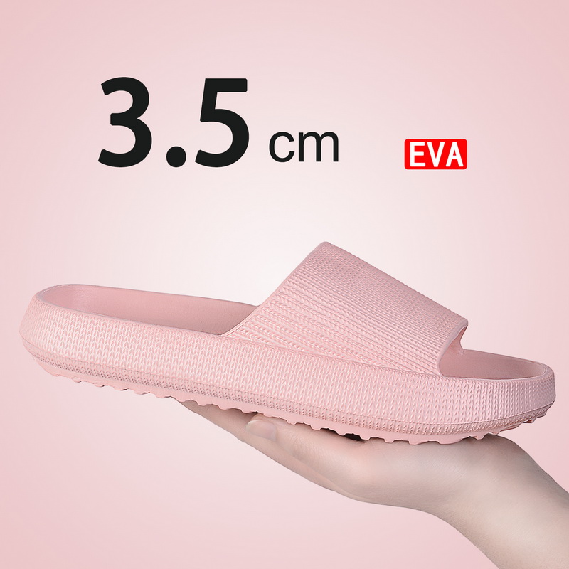 Platform Thick Bathroom Home Slippers Men Fashion Soft Sole EVA Indoor Slides Woman Sandals 2023 Summer Non-slip Flip ps bbaf