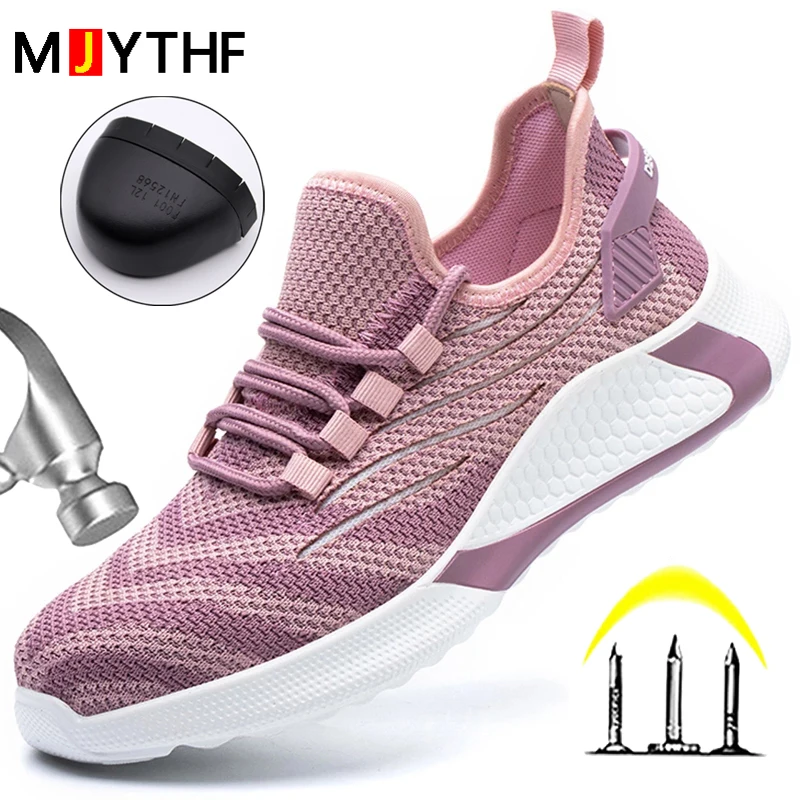Safety Shoes For Men Women Work Shoes Steel new Toe Cap Work Sneakers Men Security 2025 Boots Lightweight Safty Shoes Steel Toe Shoes