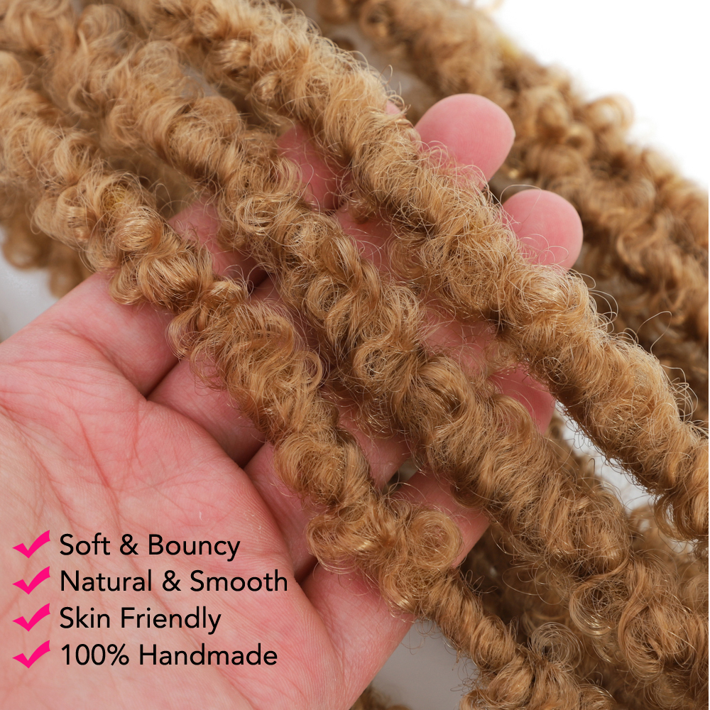 18 24 36 Inch Butterfly Crochet Hair 1- 8Packs Long Faux Locs Crochet Braids Hair for Black Women Boho Locs Braids Braiding Hair