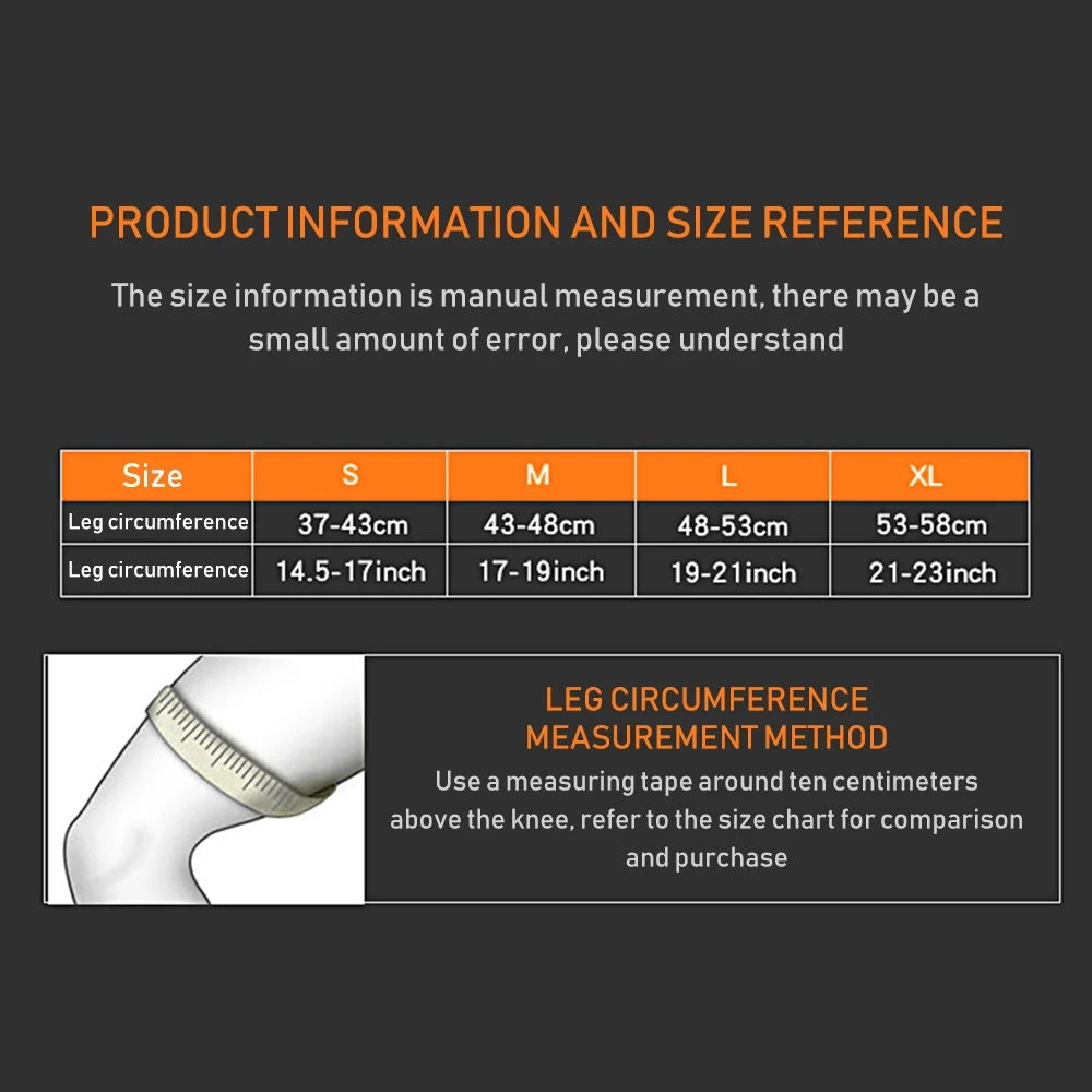 1pcs Knee Pads Knee Brace 2025 Gym Workout Knee Support for new Joint Pain Relief Running Biking Basketball Knitted Knee Sleeve for Adult