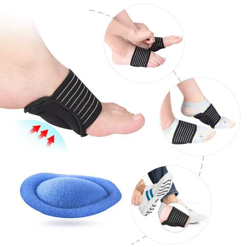 1Pair Flat Feet Arch Support Orthopedic Insoles Pads For Shoes Men Women Foot Valgus Sports Insoles Shoe Inserts Accessories