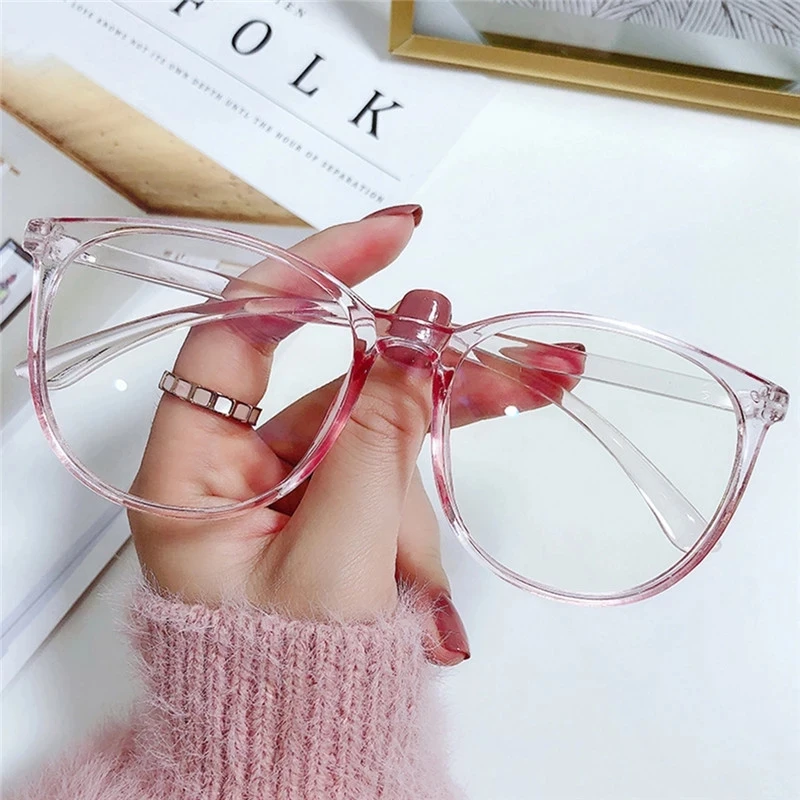 Blue Light Blocking Glasses 2025 Computer Game Eyeglass Women Anti Blue Light new Transparent Classic Optical Plain Spectacles Glasses