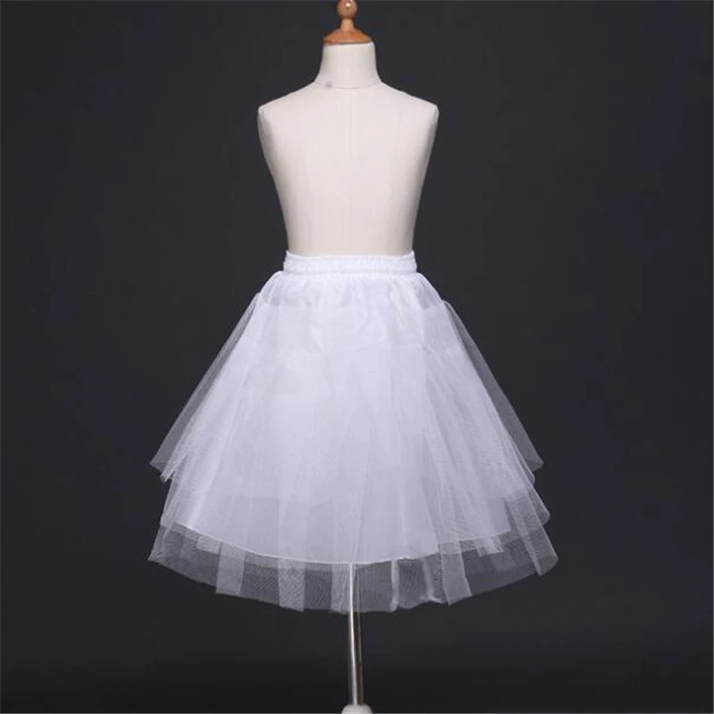 Ball Kids Child new Short Petticoat 2025 For Flower Girl Wedding Accessories Lolita Skirt Underskirt Crinoline Vestido