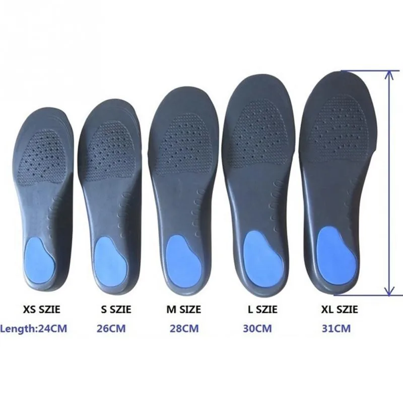 1 Pair Orthopedic Insoles Orthotics Flat Foot Sole Pad For Shoes Insert Arch Support Pad For Plantar fasciitis Feet Care Insoles
