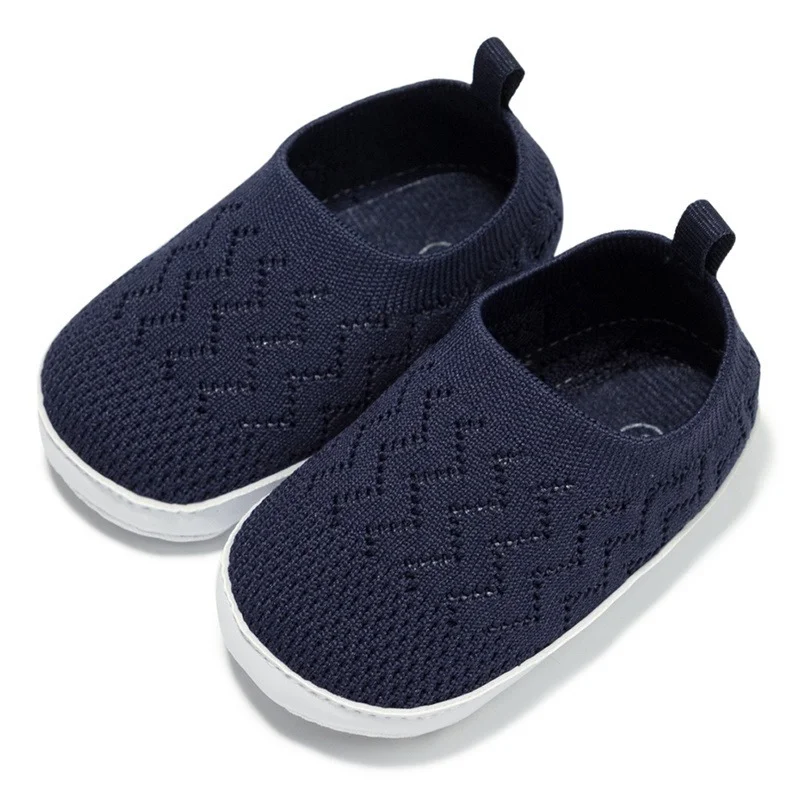 Baby Shoes Fly Weaving Classical Casual Sneakers 2025 Breathable First Walker Newborn Baby Boy Girl Soft Sole new Sports Crib Shoes