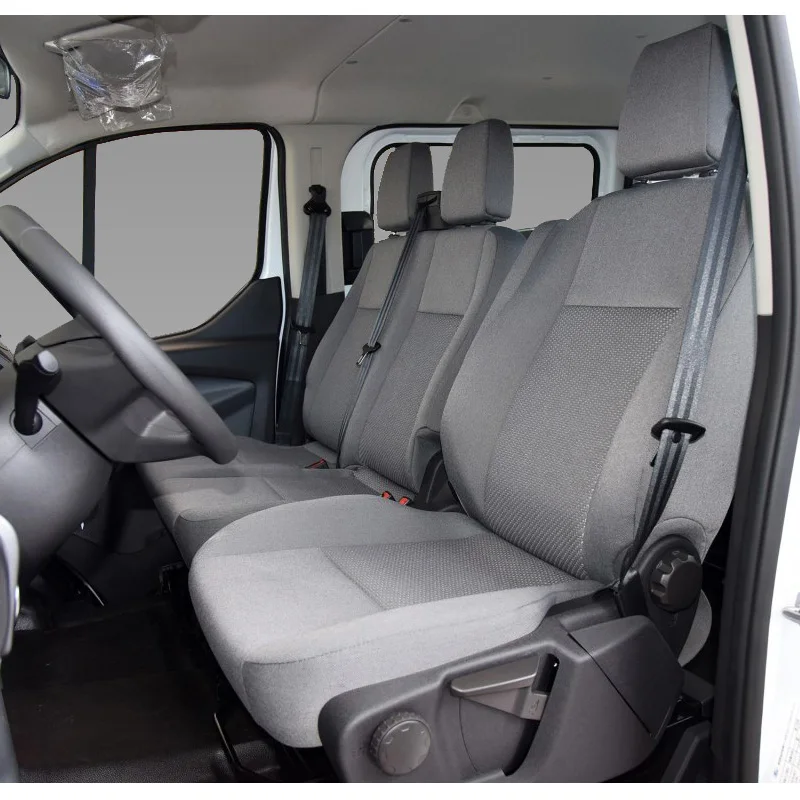 High Material Cover 1 + 2 Multicolor Car Seat Covers Polyester Fiber Tire For For Mercedes Vito W639 For Ford Transit