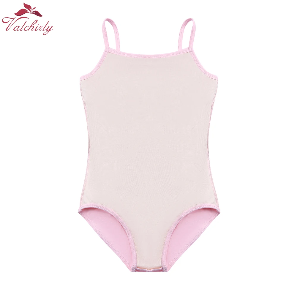2023 Wholesale Girls new Shoulder Straps Dancewear Ballet Camisole Leotard Child Dance Gymnastic 2025 Active Tank Unitard Kids Costume