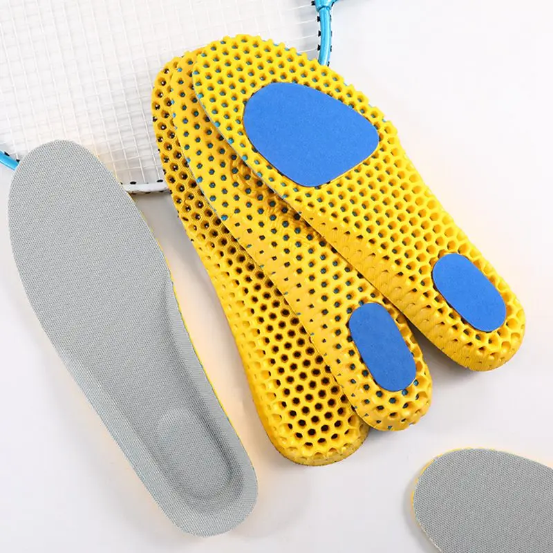 Orthopedic Memory Foam Insoles Sport Insert For Feet Man Women Soles Pad Shoes Sole Mesh Orthotic Breathable Running Cushion