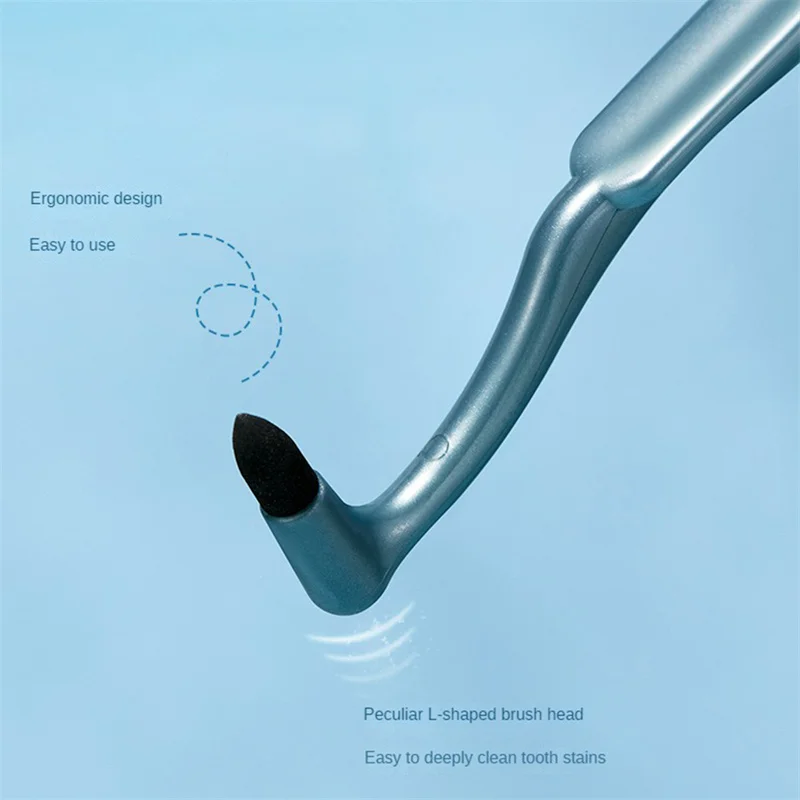 2025 new Tooth Stain Cleaning Brush Cleaning Mouth Interdental Brush Not Hurt Teeth Stain Eraser Remove Instant Portable Tool
