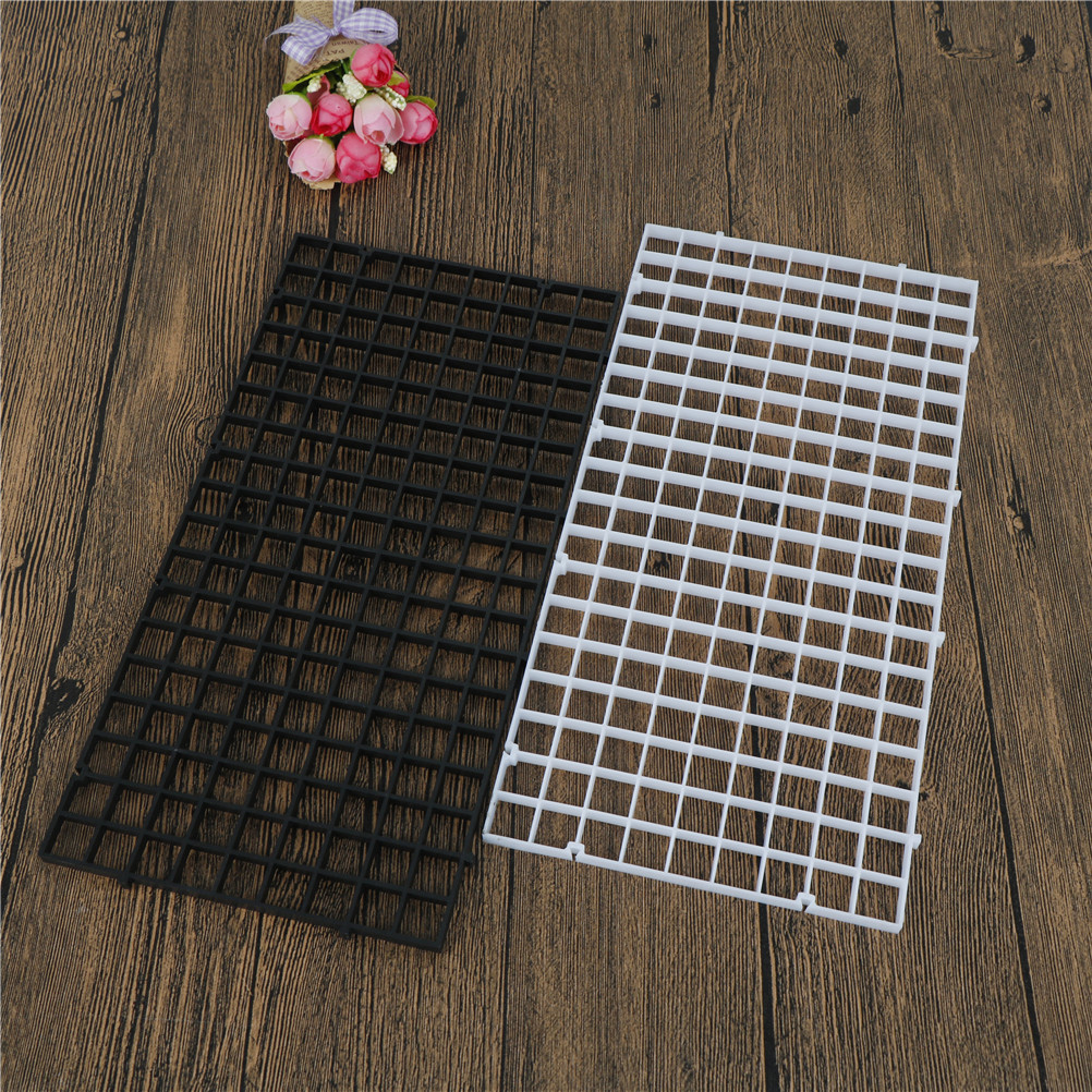 Fish Grid Divider Holder Tray Egg Crate Aquarium Tank Filter Plastic 1pc Bottom Isolate Pane 110-240V