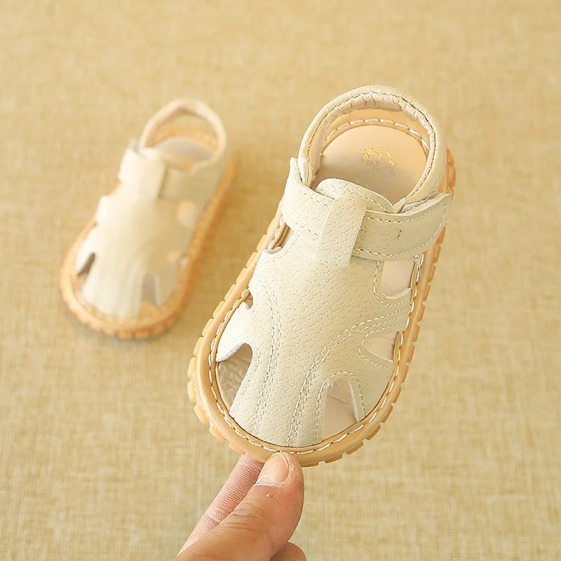Baby Shoes First Walkers Summer Newborn new Boy Girls Non-slip 2025 Toddler Sandals Indoor Soft Sole Baby Shoe Beach Infant Shoe