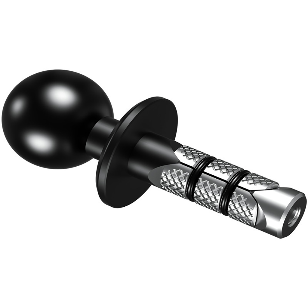 Motorcycle Bicycle Front bar hole Fork Stem Base Expander Plug Screw 17mm 25mm Ball Head Adapter fo Gopro Stand GPS Phone Holder