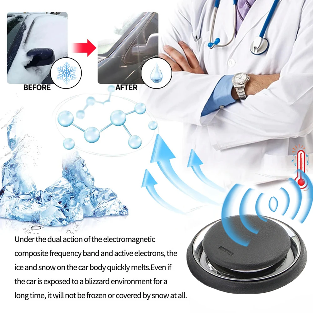 Car Antifreeze Device Portable Electromagnetic Molecula Snow Removal Device Antifreeze Snow Removal Instrument Car Ice Scraper