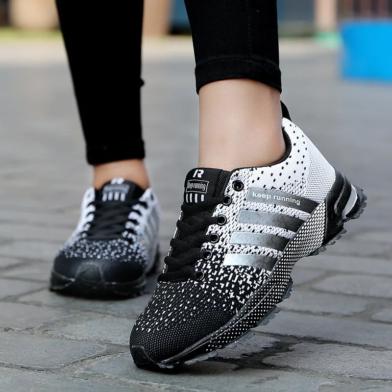 Women and Men new Sneakers Breathable Mesh Running Shoes Outdoor Comfortable Casual 2025 Couples Jogging Shoes Zapatillas Hombre Size 48