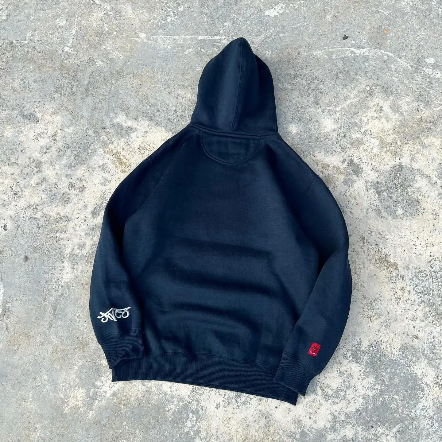 JNCO Hoodie Streetwear Harajuku Hip Hop Crown Graphic Oversized Hoodie Sweatshirt Mens Womens New Gothic Pullover Hoodie Clothes