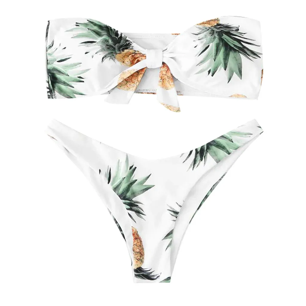 New In Swimwear 2023 Women Two Piece Print Sexy Split Swimsuit 2025 Bikini Beachwear new Bikinis Sets For Teens Swimsuit Woman 2023