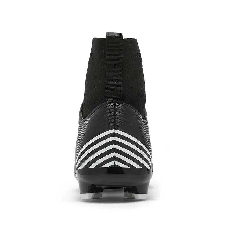 RXJIAN Men's and Women's Football Shoes, Outdoor Grass Sports Long Nail Football Shoes, High Top Lightweight Wrapped Anti Slip F
