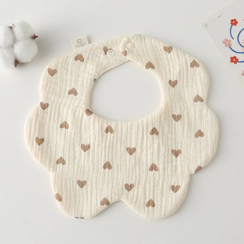 2025 Newborn Baby Bibs Infant Burp Cloths Baby Stuff Feeding Drool Bandana Saliva Towel Toddler new Bib Baby Accessories Dropshipping