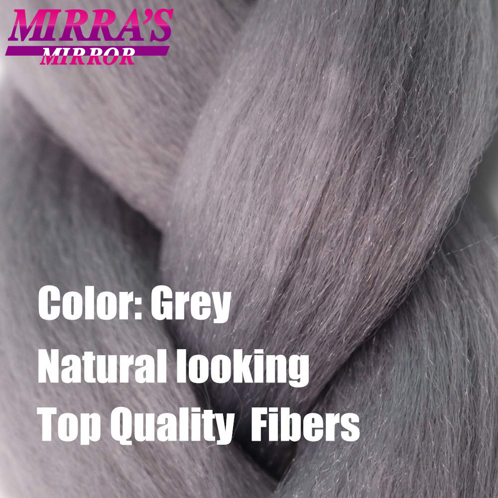 41 Inch Jumbo Braiding Hair Extensions Long Jumbo Braids 2025 for Box Braids Crochet Hair Synthetic new Fiber Fake Hair Mirra's Mirror