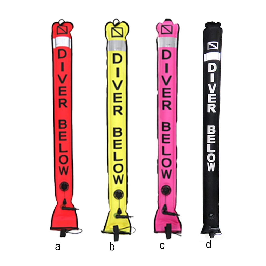 Surface Marker Buoy SMB Automatic Sealed Quick Discouraged Portable Unique Design Sausage Signal Tube Type 12