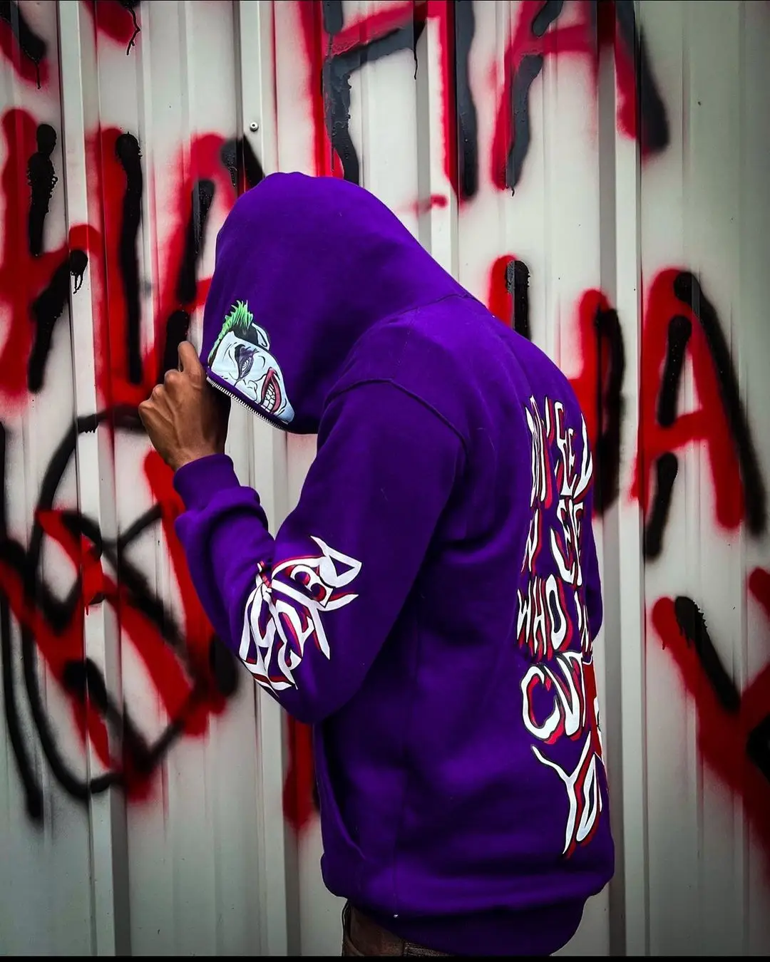American clown print Hoodies Sweatshirt Oversized Tops zip up hoodie streetwear Goth harajuku Popular Y2k Clothes men clothing