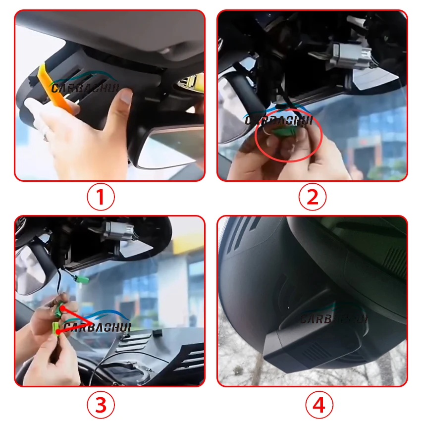 4K 2160P Plug and play Car DVR Wifi Dash Cam new Camera Video Recorder Original For Voo S90 V90 XC60 2017 2018 2019 2020 2025 2021 2022