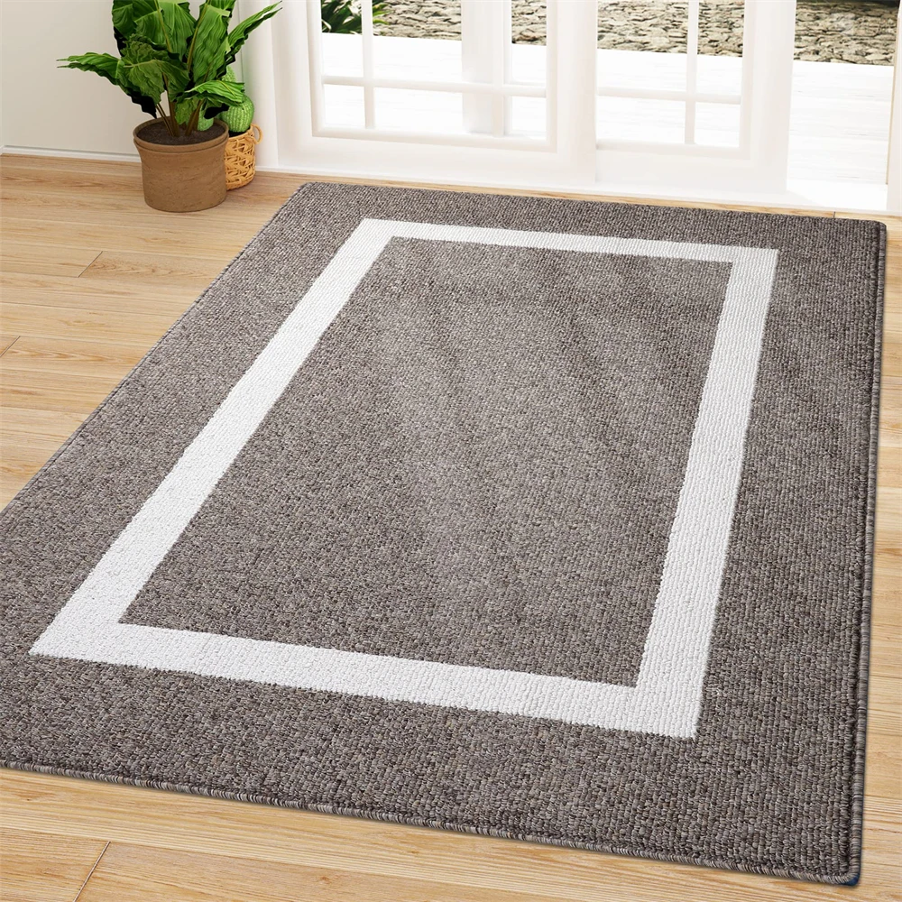 Olanly Indoor Door Mat Non-Slip Low-Pile Entrance Mat 2025 Absorbent Resist new Dirt Entryway Rugs Washable Indoor Mats Front Door Entry