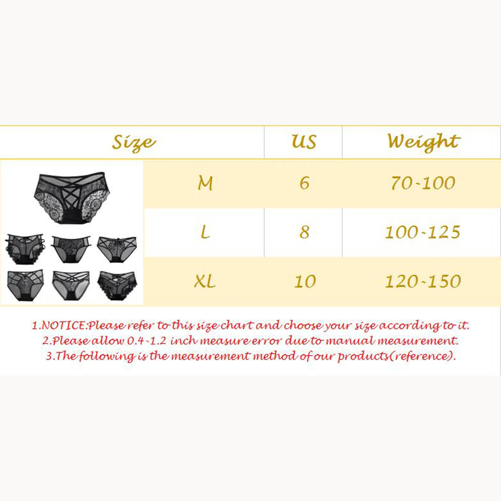 Various Styles Gothic Black Panties Sexy High Waisted Plus Size Briefs Solid Lace Underwear Soft Intimates Women S Panochas