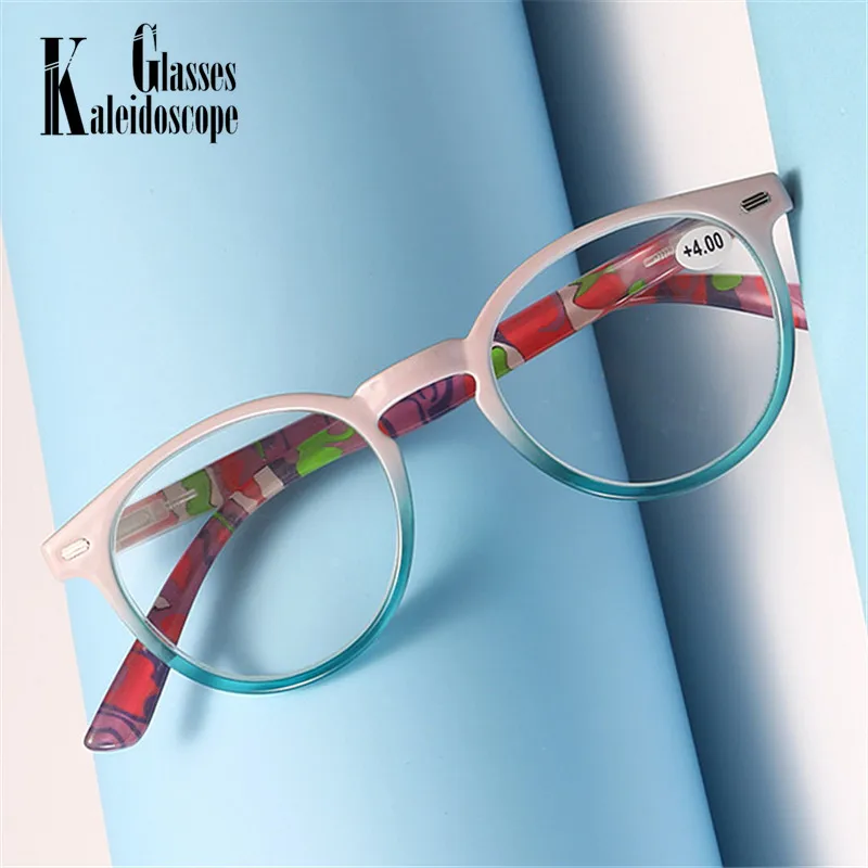 TR90 Anti-blue Light Reading Glasses for Men Women Progressive Far Eyewear Ultralight Sports Farsight Round Eyeglasses