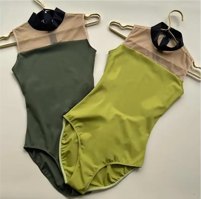 Ballet Leotards Vest Adult 2024 New Arrival Elegant Practice Ballet Dancing Wear Women Gymnastics Leotard Dance Coverall