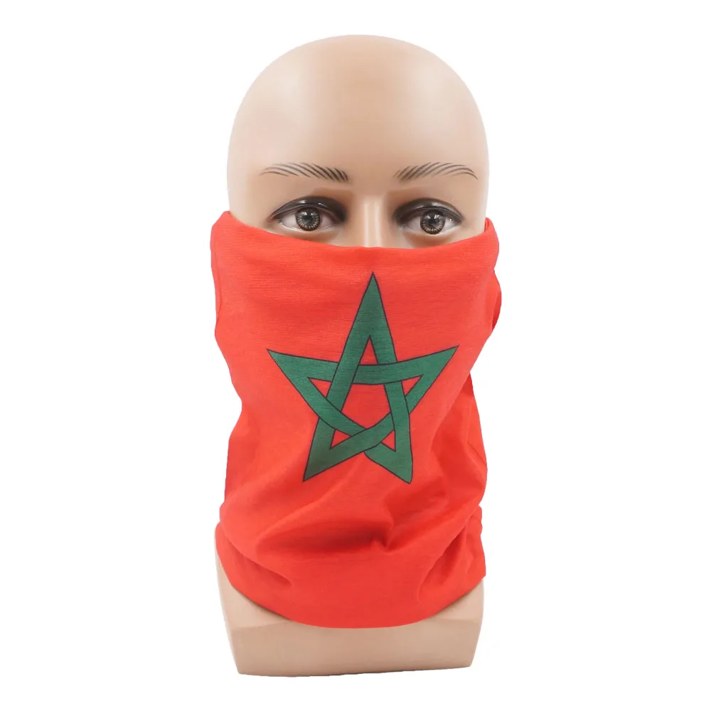 African National Flags Face new Bandana 2025 for Men Algeria Morocco Nigeria Angola Dustproof Cycling Neck Gaiter Women Hiking Headscarf