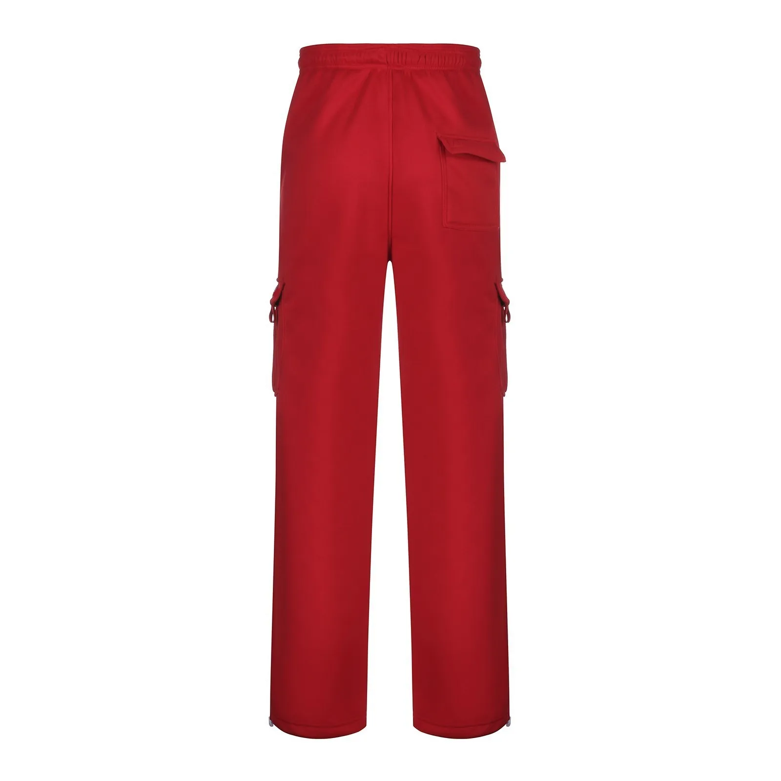 2023 Autumn Winter Men'S Jogger Pants Running Sportswear Pockets Loose Grey Sweatpants Casual Cargo Trousers For Men Fitness