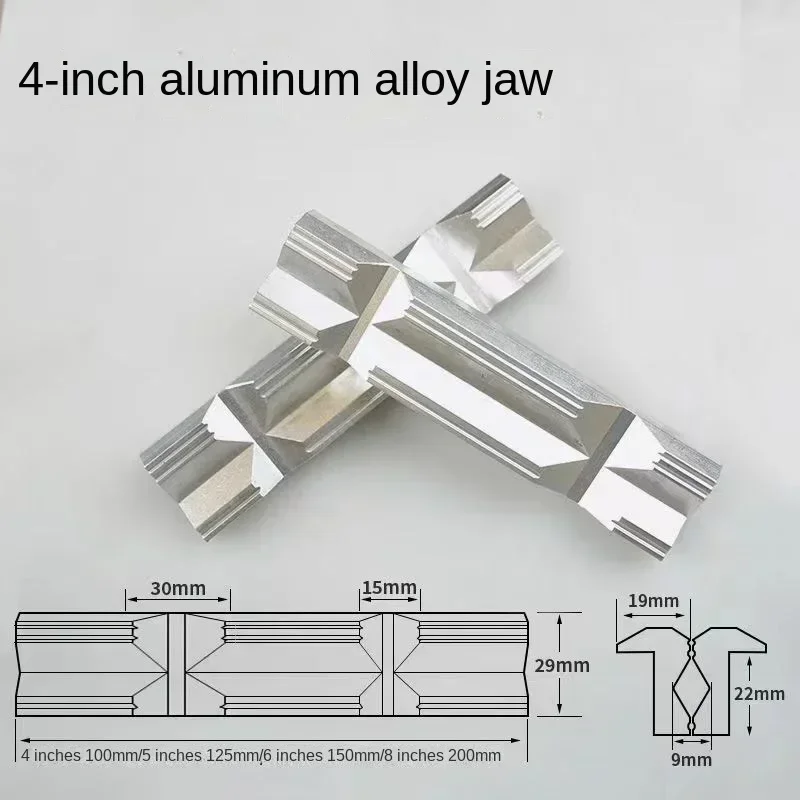 4inch 6inch Bench new Vise Pad Magnetic Vice 2025 Jaws Protective Cover Multipurpose Aluminum Bench Vise Clamp Anti-Slip Mat