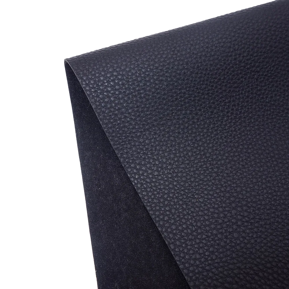 Lychee Pattern PU Leatherette Faux Leather Fabric Synthetic For Sewing Bow Bag Brooches Sofa Car DIY Handmade Material By Rolls