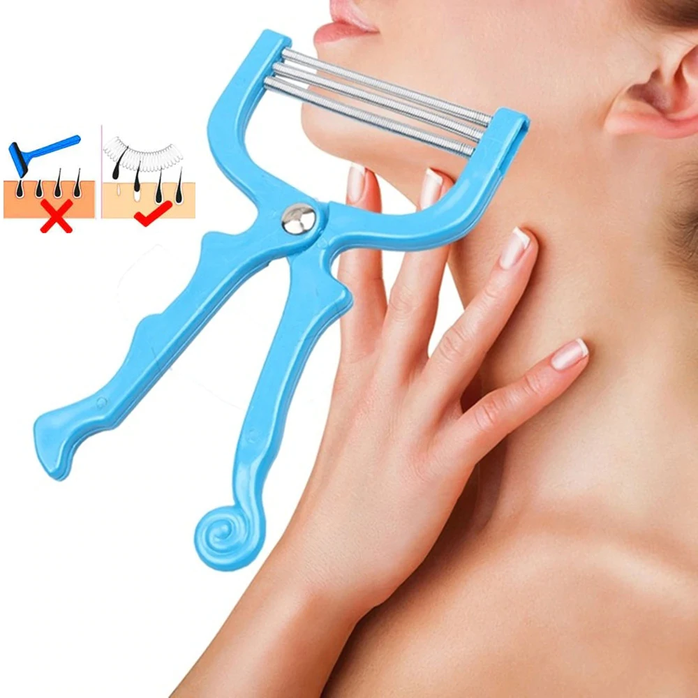 1~10PCS Facial Hair Epilator Safe new Handheld Spring Roller Women Facial Hair Removal Epilator Face Care 2025 Massager Beauty Epilator