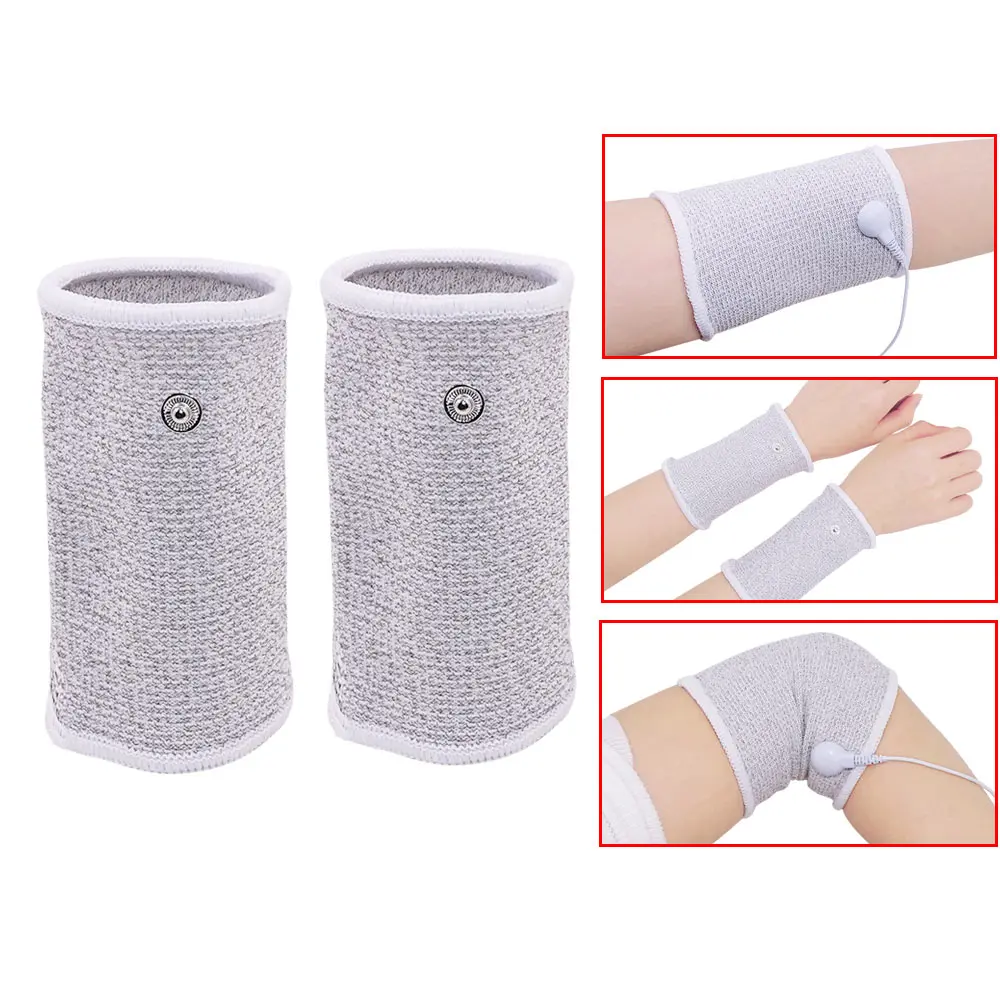 Tens Electrodes 2025 Gloves new Socks Wrist Guard Physiotherapy Accessories for EMS Electric Muscle Stimulator Low Frequency Massager