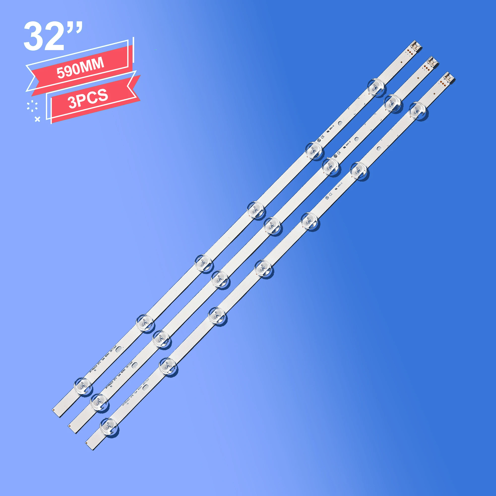 10 Set LED backlight strip for LG TIRA DE LED TV 32" 32LN540B uot pola2.0 32ln54 agf78399401 32LN5707 HC320DXN-VHFPA-21XX