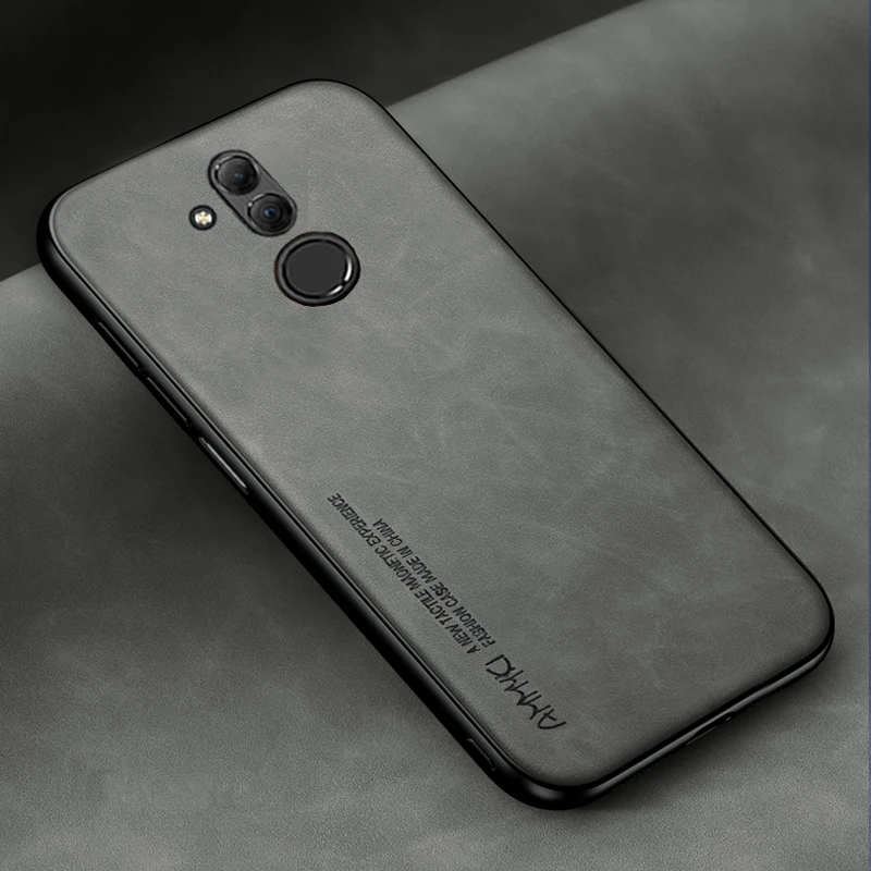 Simple case pattern Silicone For Huawei MaiMang 6 7 leather case For Huawei Mate 10 20 Lite Honor V20 Case smile