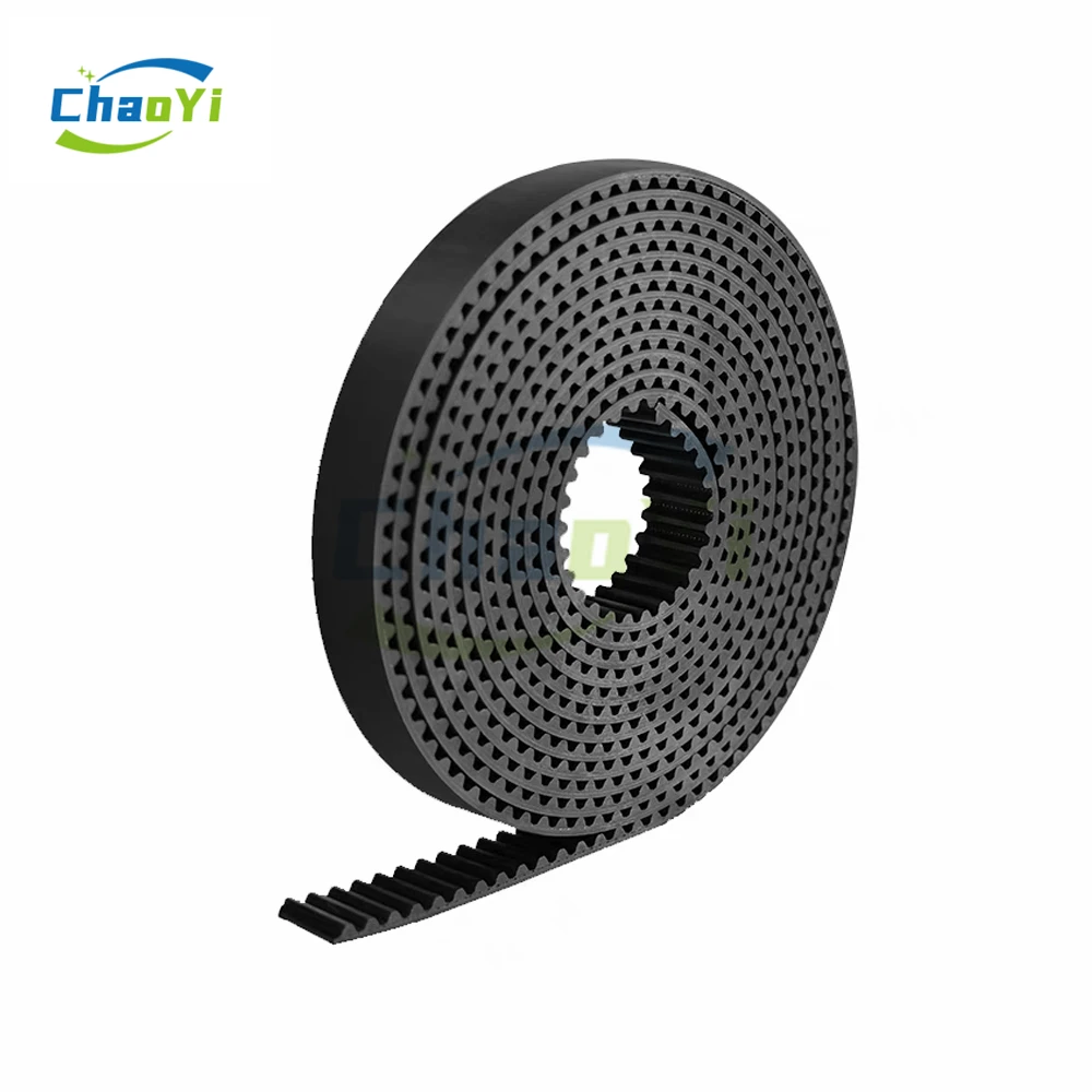 HTD M Rubber Open Synchronous Belt Width mm PU Polyurethane steel wire Dustproof Timing