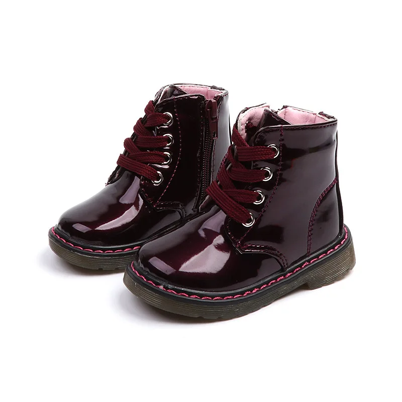 2024 Spring 2025 Autumn Kids Ankle Boots Children's Rain Boots Girl Shoes new Unisex PU Leather For Kids Riding Boots