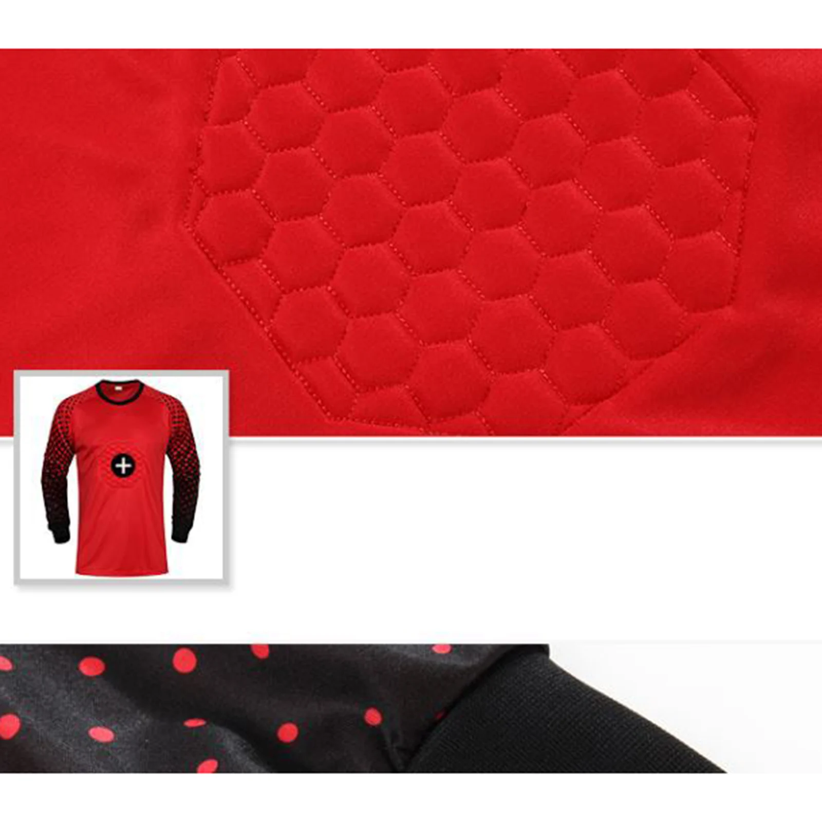 Kids Boys Soccer Goalkeeper Outfit 2025 Football Training Match Uniform Long new Sleeve Sponge Padded T-shirt with Sweatpants Sportswear
