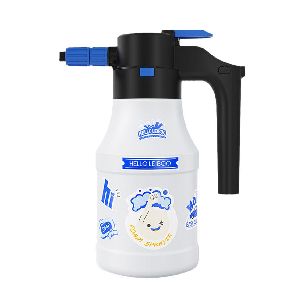 Sprayer 1.5L Electric Foam Foaming Pump Sprayer Car Watering Water Home Blaster USB Foam Wash Snow Can ddmysmile Rechargeable Sprayer E2c0 Smile
