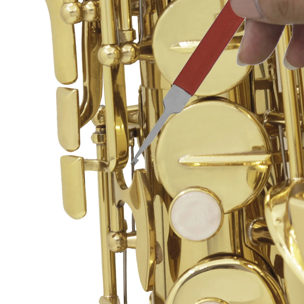Saxophone Needle Spring Hook Woodwind Musical Instrument Accessories Double Hooks Design Repair Tool for 2025 new Clarinet Oboe Sax Flute