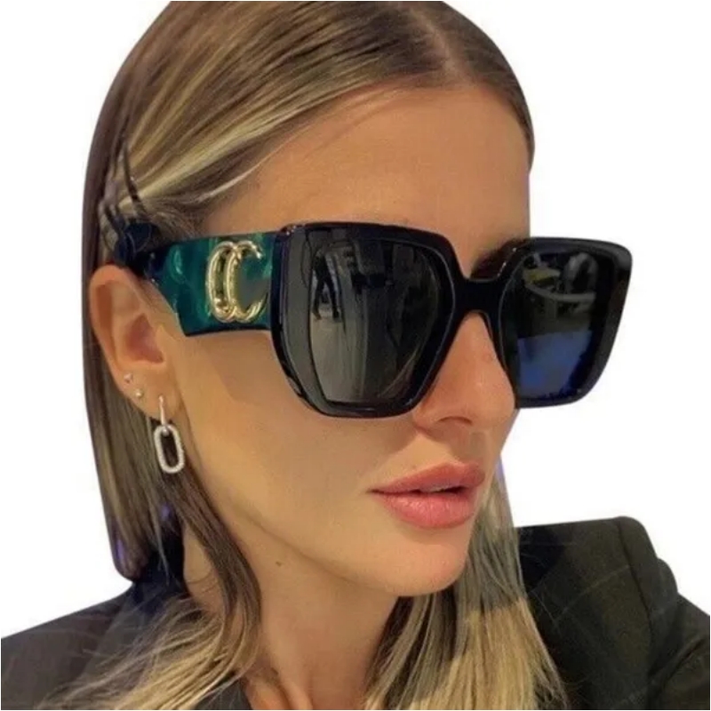 sunglasses designer sunglasses luxury sunglasses for women men fashion 0956z Oversize Squared style summer polarized sun glasses eyeglass legs with letters lens