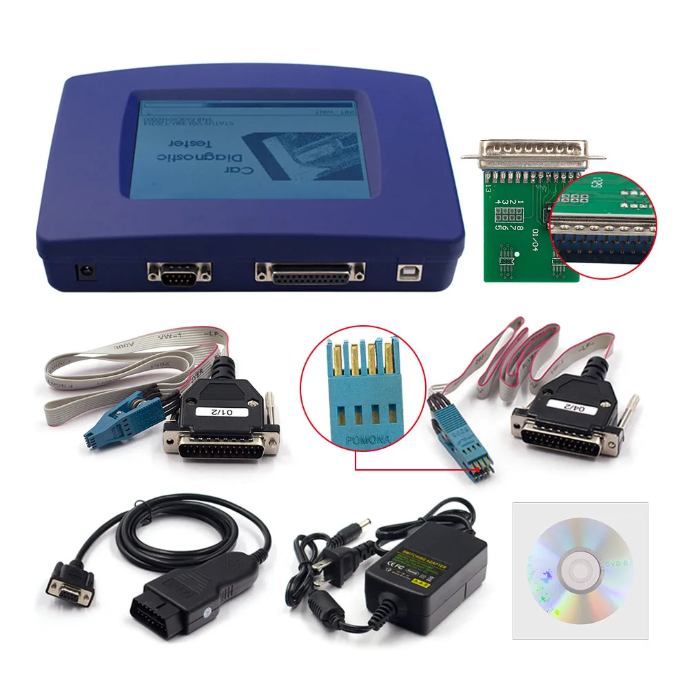 Digiprog 3 Full 2025 set Digiprog III 4.94 FTDI Chip FT232BT KM Correct Digital new Programmer Tool for Multi-Car With EU/US/UK Plug