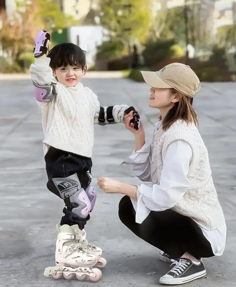 Professional Inline Roller Skates ABEC-11 Bearing Woman Man Kids Adult Speed Skate Shoes Outdoor Speed Skating 4 Wheels Sneaker