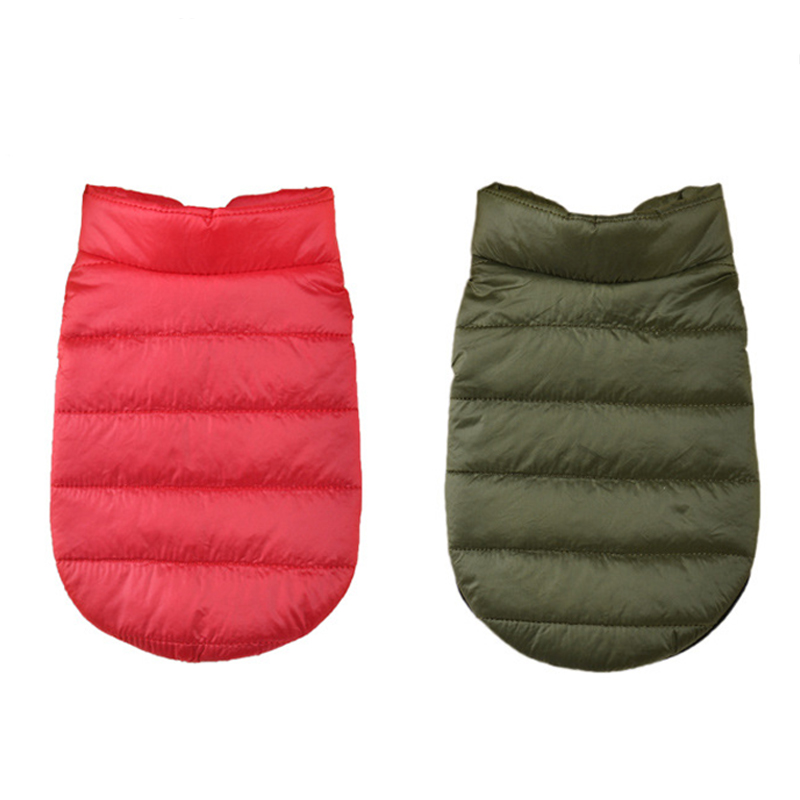 Pet Clothes For Small Dogs Winter Dog Jackets Puppy Cat Vest Chihuahua Clothing French Bulldog Coat Shih Tzu Yorkie Costume