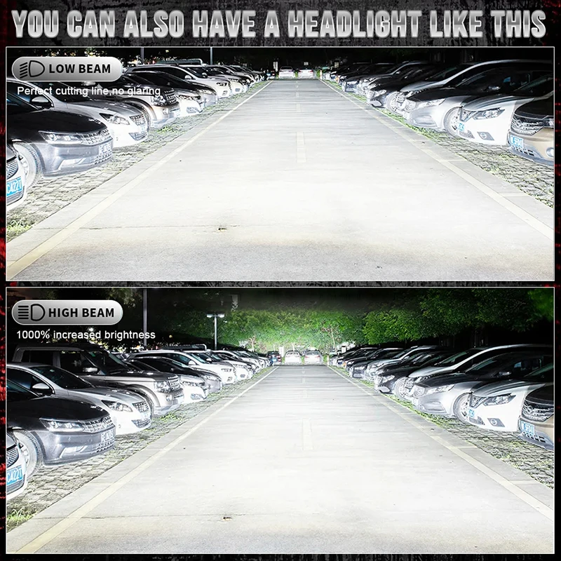 H1 H7 LED Canbus Car Headlights Bulbs H4 Led 1000000LM 1200W H11 HB3 9005 HB4 9006 H8 H9 HIR2 9012 LED 6000K 9084 CSP Auto Lamp