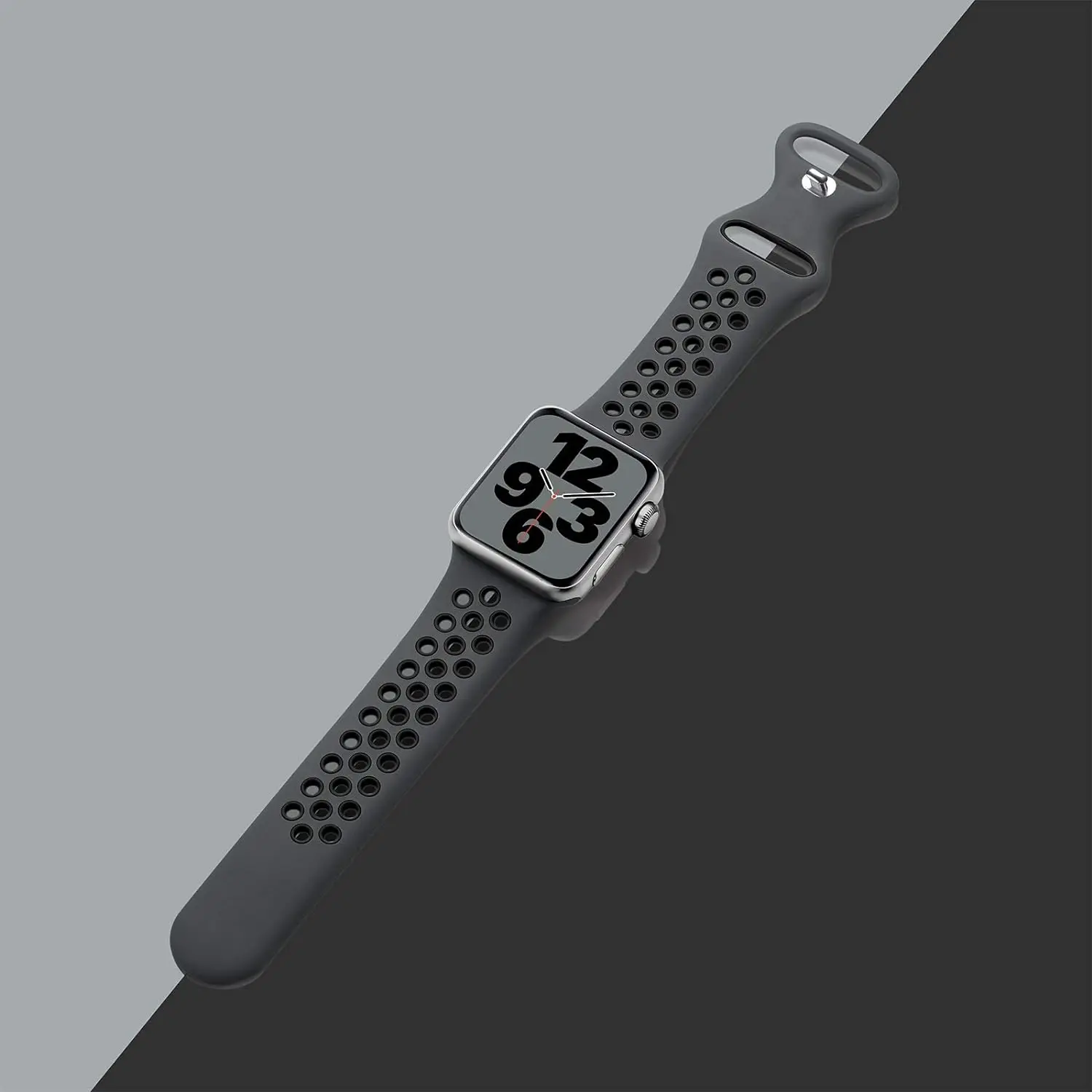 Strap For Apple Watch Band 49mm 44mm 45mm 42mm 41mm 38mm 40mm correa Silicone sports bracelet iwatch 8 SE 7 6 5 Ultra 49mm