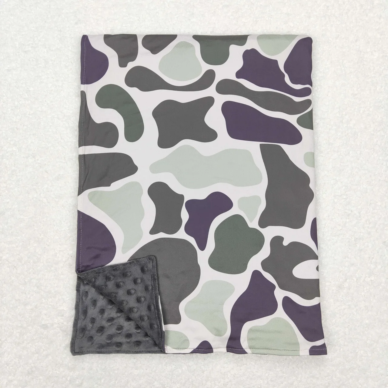 Wholesale Kids Bedding Fleece Toddler Baby Boy High new Quality Camo Flannel Children Newborn 2025 Thin Quilt